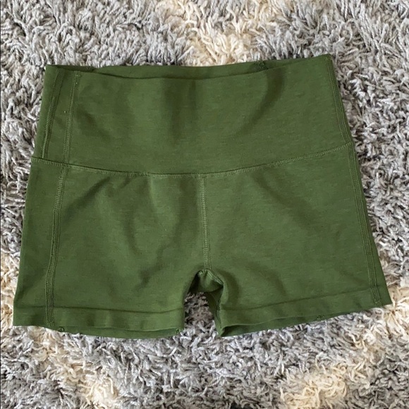 Alphalete Pants - 2017 Forest Green Revival Shorts